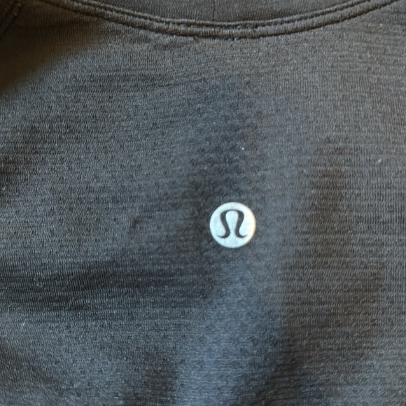 Lululemon Black Short Sleeve Silverescent Top Run Swiftly - Picture 2 of 3